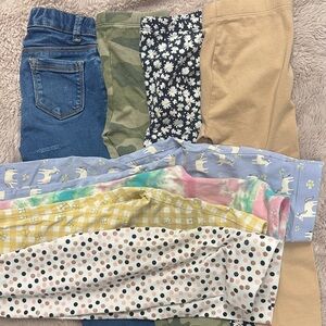 Girls size 5 pants bundle